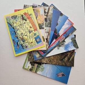Connecticut Souvenir Postcards Set of 10 Unused NEW Mystic Norwich Hartford #A